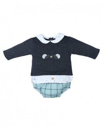 Conjunto Erizo 2 pzs bebe niño